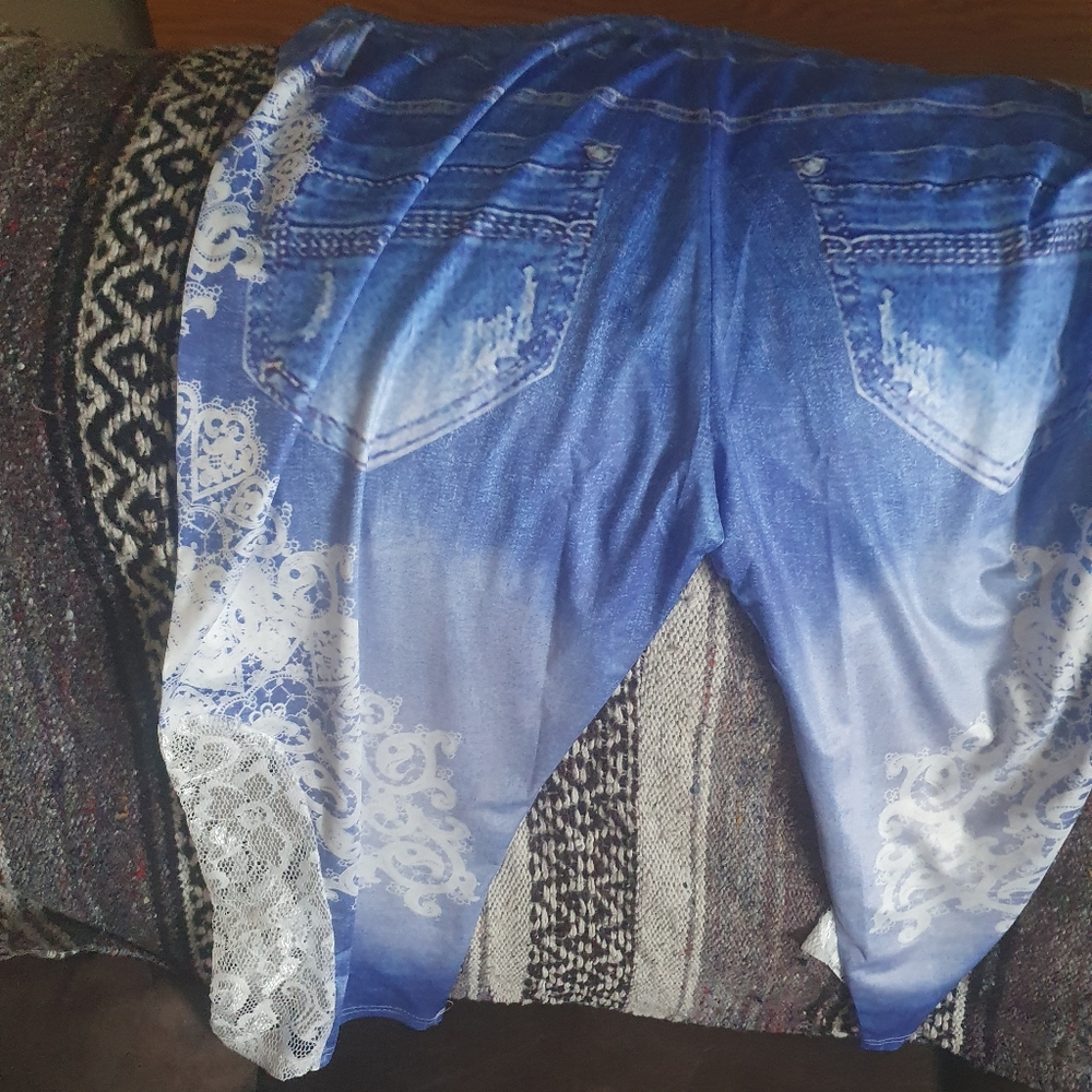 Rose gal jeggings